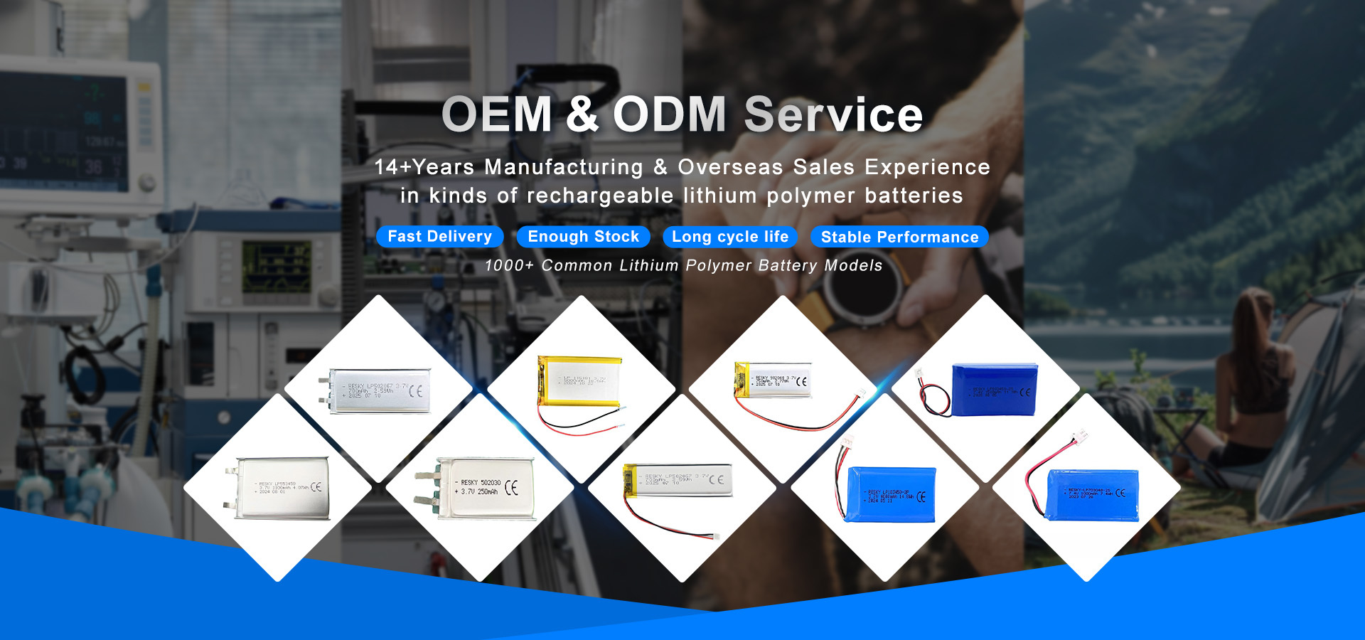 qualità Cella di batteria al litio polimerico fabbrica