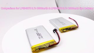 604070 3,7 V 2000 mAh VS 804070 Celle della batteria lipo 3,7 V 3000 mAh