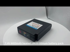 7.4v 5200mAh batteria agli ioni di litio per prodotti di riscaldamento