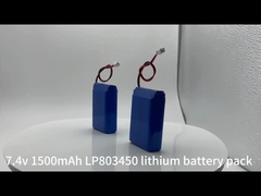 Batteria in Li-polimero 803450-2s 7.4v batteria da 1500mAh
