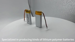 Batteria lipo ricaricabile 802040 batterie di alimentazione 3,7 V 600 mAh