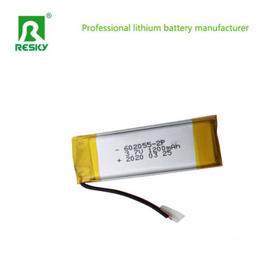 comprare Pacchetto batteria Lipo personalizzato 602055 3.7V 2P 600mAh 1200mAh Per apparecchiature mediche online manufacture