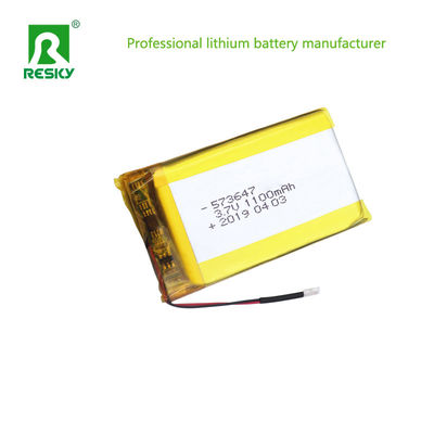 comprare Cella di batteria al litio polimerico a borsa prismatica 573647 553450 3.7V 1100mAh Batterie di accumulo di energia online manufacture