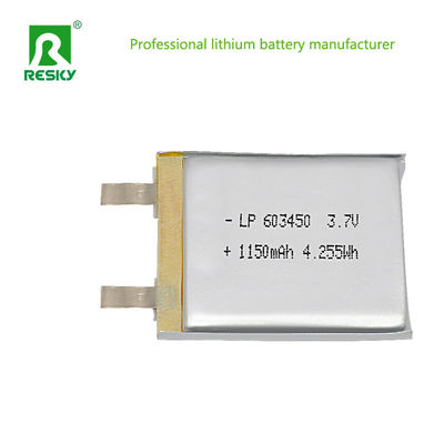 comprare Batteria solare al litio polimerico 3.7V 603450 1200mAh Batterie per allarme in ascensore fabbricazione online