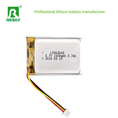 comprare Cella di batteria solare al litio polimerico 803040 3.7V 1000mAh 3.7wh Potenza online manufacture