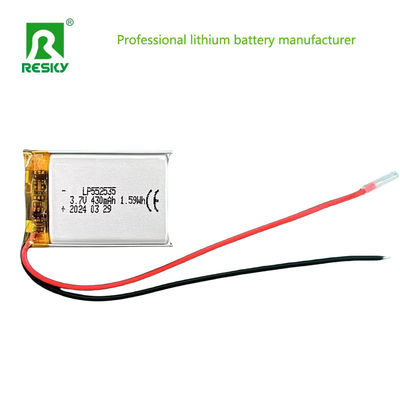 comprare Batteria ricaricabile al litio polimerico Cella 552535 3.7V 430mAh Lipo online manufacture