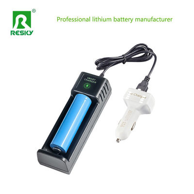 comprare Caricabatterie ricaricabili a slot singolo 4.2V USB Smart per batteria Li-ion 18650 online manufacture