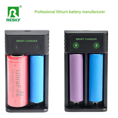 comprare Caricabatterie ricaricabile USB intelligente 2 slot per batterie per torce online manufacture