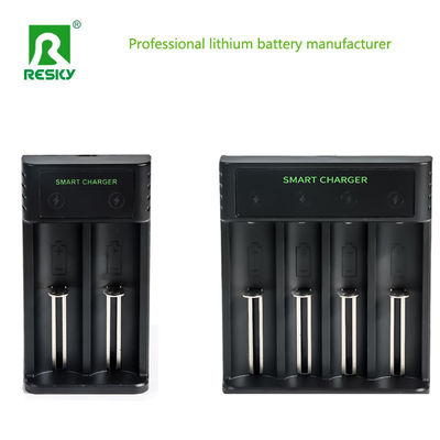 comprare Caricabatterie USB ricaricabile 5V 2A 4 slot per batteria 3.7V 1.2V online manufacture