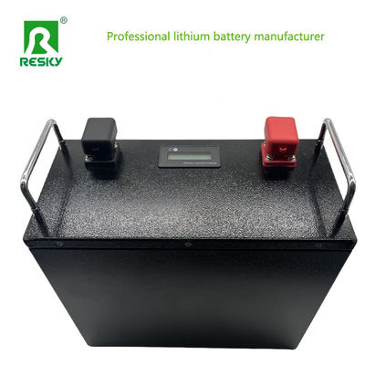 comprare Banca di energia solare Lifepo4 batteria 25.6V 100Ah batteria al litio ferro fosfato pacchetto per robot e AGV fabbricazione online