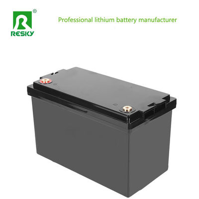 comprare Pacco batteria ricaricabile al litio ferro fosfato Lifepo4 da 12,8 V 100 Ah per accumulo di energia solare fabbricazione online