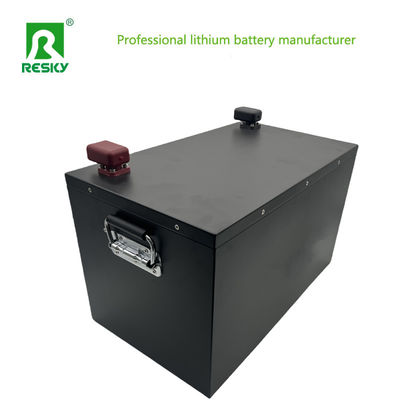 comprare Potenza 12.8V 25.6 4s 100Ah Lifepo4 Lithium Iron Phosphate Battery Pack per carrelli elettrici fabbricazione online