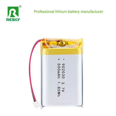 comprare Batteria al litio Li-Ion 902030 3.7V 500mAh 1.85wh Batteria Lipo ricaricabile per occhiali VR fabbricazione online