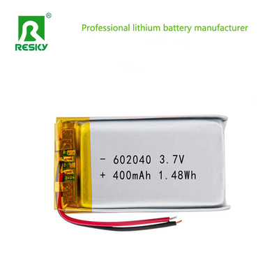 comprare Batteria ricaricabile in polimero di litio 602040 400mAh 450mAh batteria lipo di potenza 3.7V fabbricazione online