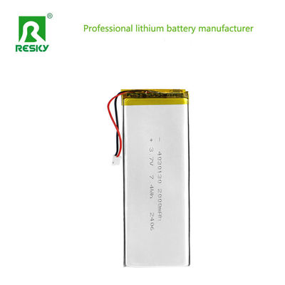 comprare Batteria ricaricabile in polimero di litio 4030130 3.7V 2000mAh 7.4wh Batteria Lipo fabbricazione online