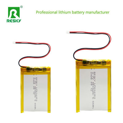 comprare Lithium Polymer Battery Cell 604050 3.7v 1500mAh 5.55wh Bluetooth Speaker Rechargeable Batteries fabbricazione online