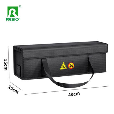 comprare Rechargeable Electric Bike Battery Pack Safe Charging Storage Bag Explosion-proof Fireproof Waterproof fabbricazione online