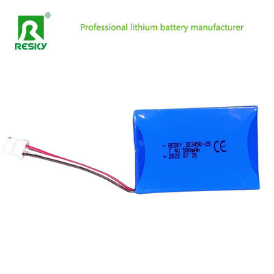 303450 Batteria Li-Polymer 7.4V 500mAh per illuminazione di emergenza