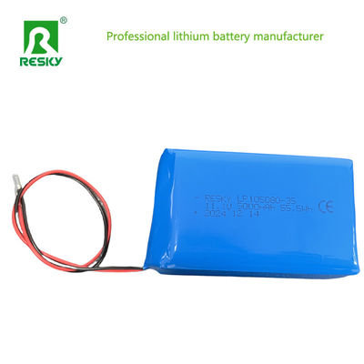 Batteria ricaricabile al litio polimerico 105080 115181 11.1V 5000mAh 55.5Wh Per Power Bank