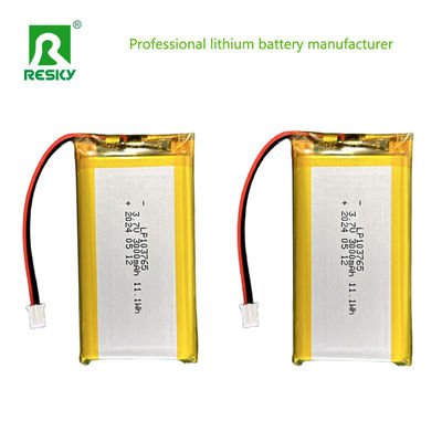 Cella ricaricabile Li Polymer 103765 3.7V 3000mAh 11.1wh