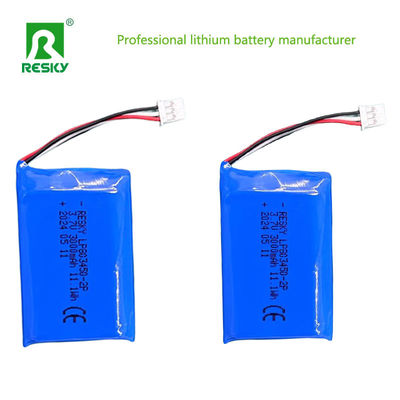 Cella Lipo Li Polimero ricaricabile 803450 3.7V 1500mAh 5.5wh