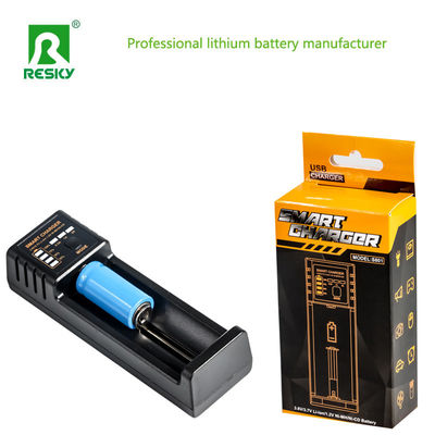 Ricaricabile Intelligente per batterie a ioni di litio 14500 18500 18650 26650