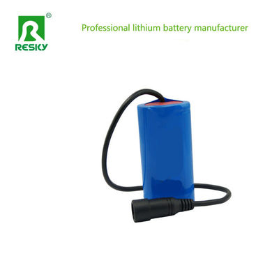 Batterie al litio cilindriche 18650 personalizzate 7.4V 2600mAh