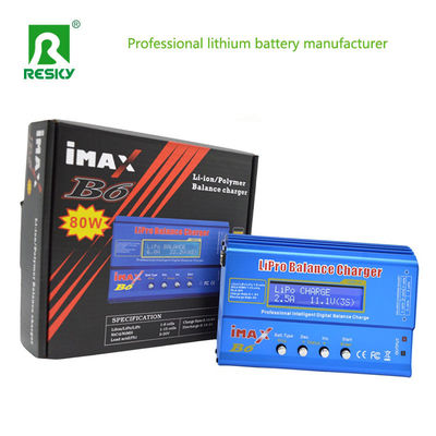 Caricatore di bilanciamento Imaxb6 RC Lipo 80W 1-6A Per 2-6s Lithium Polymer Battery Pack