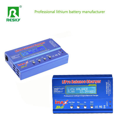 Caricabatterie al litio caricabatterie a litio caricabatterie a bilanciamento Imaxb6 80W 6A 7.4V 11.1V 14.8V 18.5V 22.2V