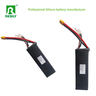 Batteria Li Ion RC per aerei 2600mAh 11,1V 12V 15c Batteria polimerica agli ioni di litio