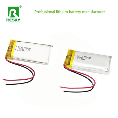Batteria al litio polimerico 602040 702040 802040 902040 102040 Lipo