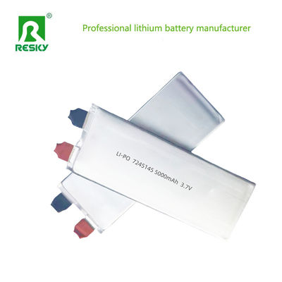 Batteria ricaricabile a ioni di litio polimerizzata 7244145 3.7v 5000mAh 18.5wh 30C Potenza