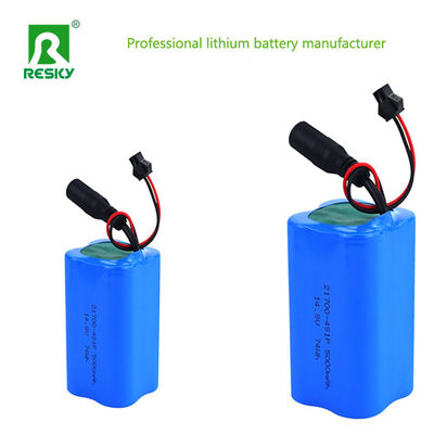 Ricaricabile 21700 14.8v 5000mAh 74wh Batteria solare batteria agli ioni di litio pacchetto per il backup di potenza DHL Spedizione