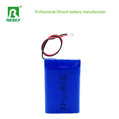 Power Lithium Polymer Battery Pack 803450 2S 7.4V 1500mAh 11.1wh Cella ricaricabile agli ioni di litio