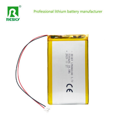 Rechargeable Lithium Battery 6060100 3.7v 5000mAh 18.5wh Power Li-polymer Battery Pack