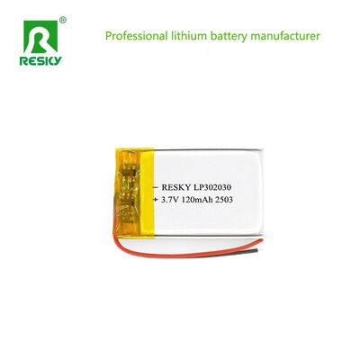 Cella al litio ricaricabile 302030 3.7V 120mAh Power Li-ion Li-polymer Battery Pack per penna registratore